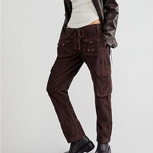 Free People Cord Cargo Pants